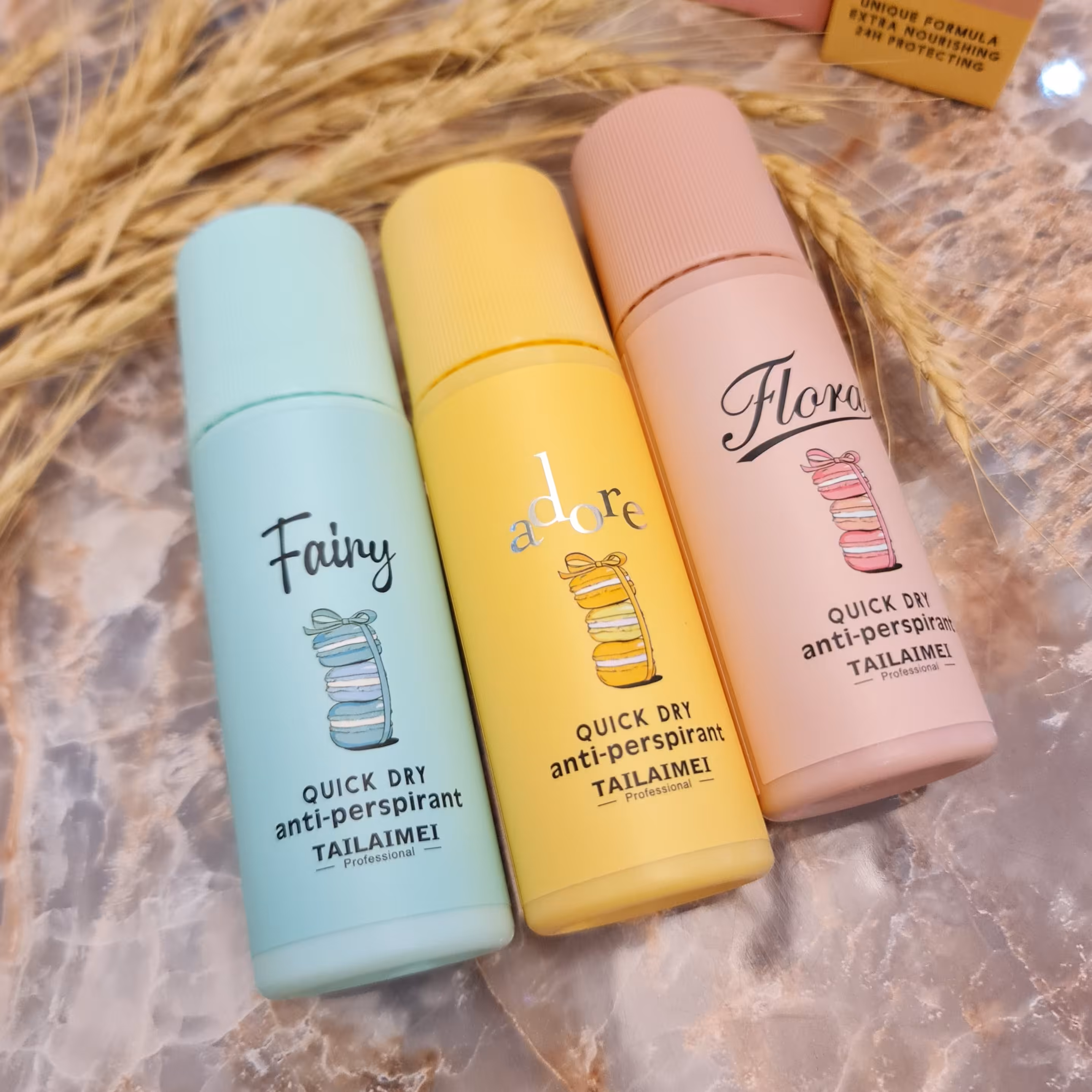 مام رولی عطری طرح ماکارون از برند تایلامی TAILAIMEI