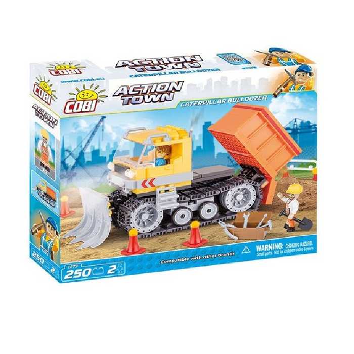ساختنی کوبی مدل Action Town - Caterpillar Bulldozer