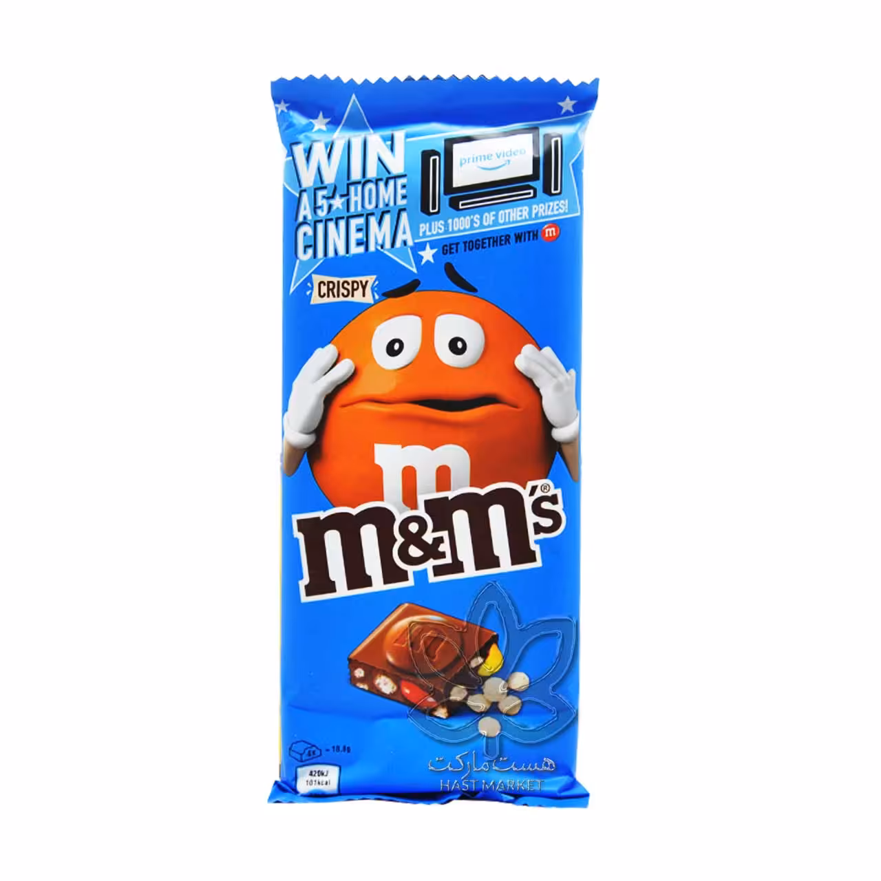 شکلات کریسپی با تکه های دراژه 150 گرم ام اند ام - m&amp;m&#039;s