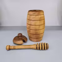 خمره عسل چوب بلوط 