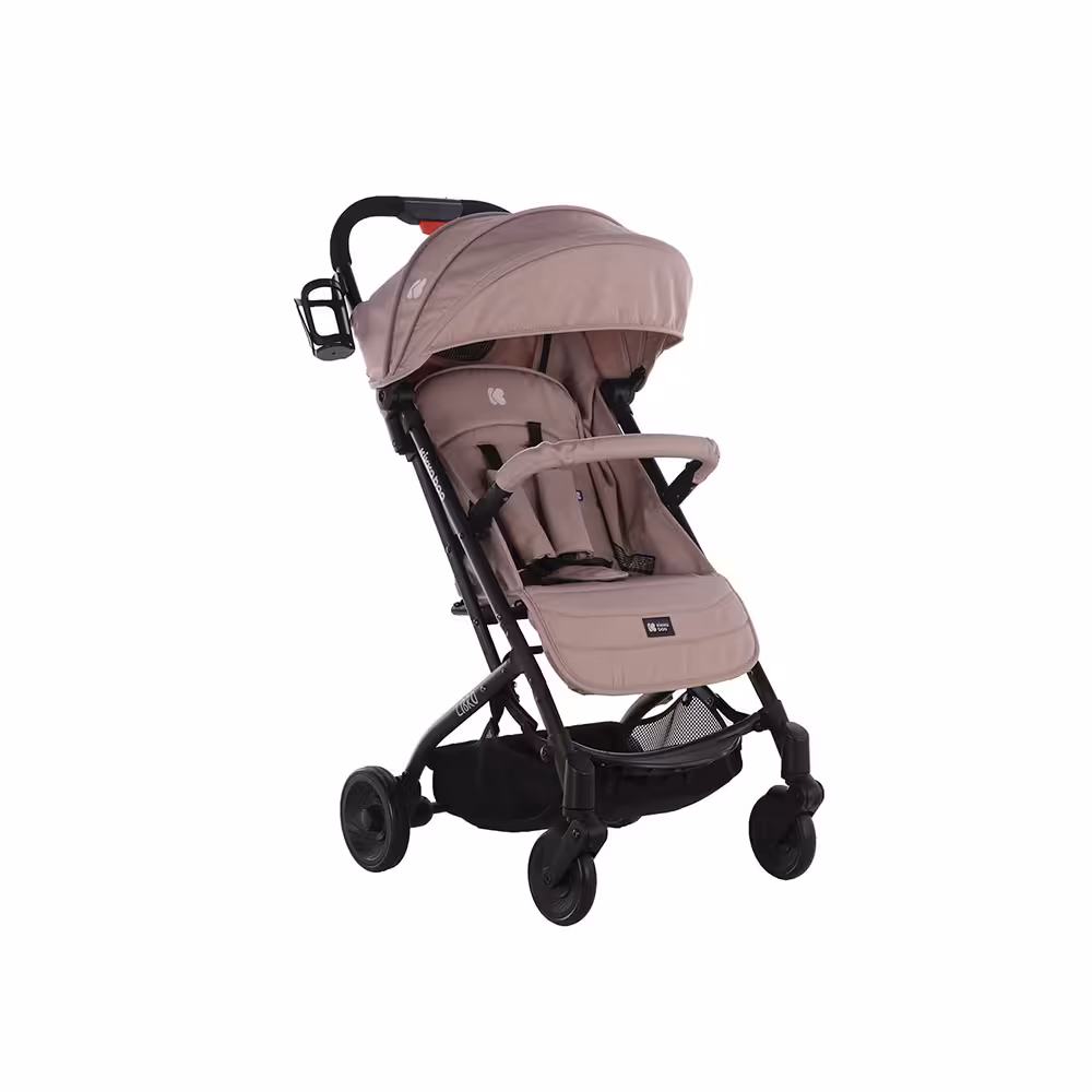 کالسکه کیکابو kikkaboo مدل libro صورتی کم رنگ