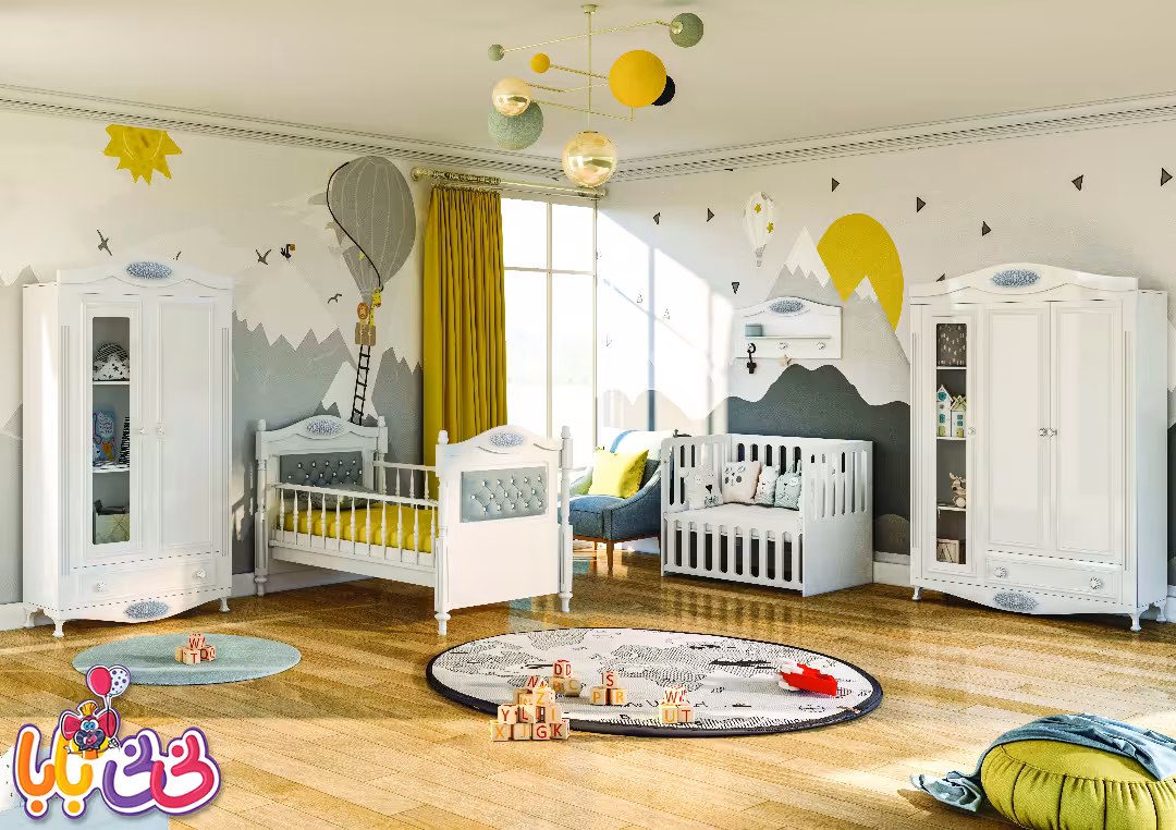 سرویس خواب نوزاد مدل رهام