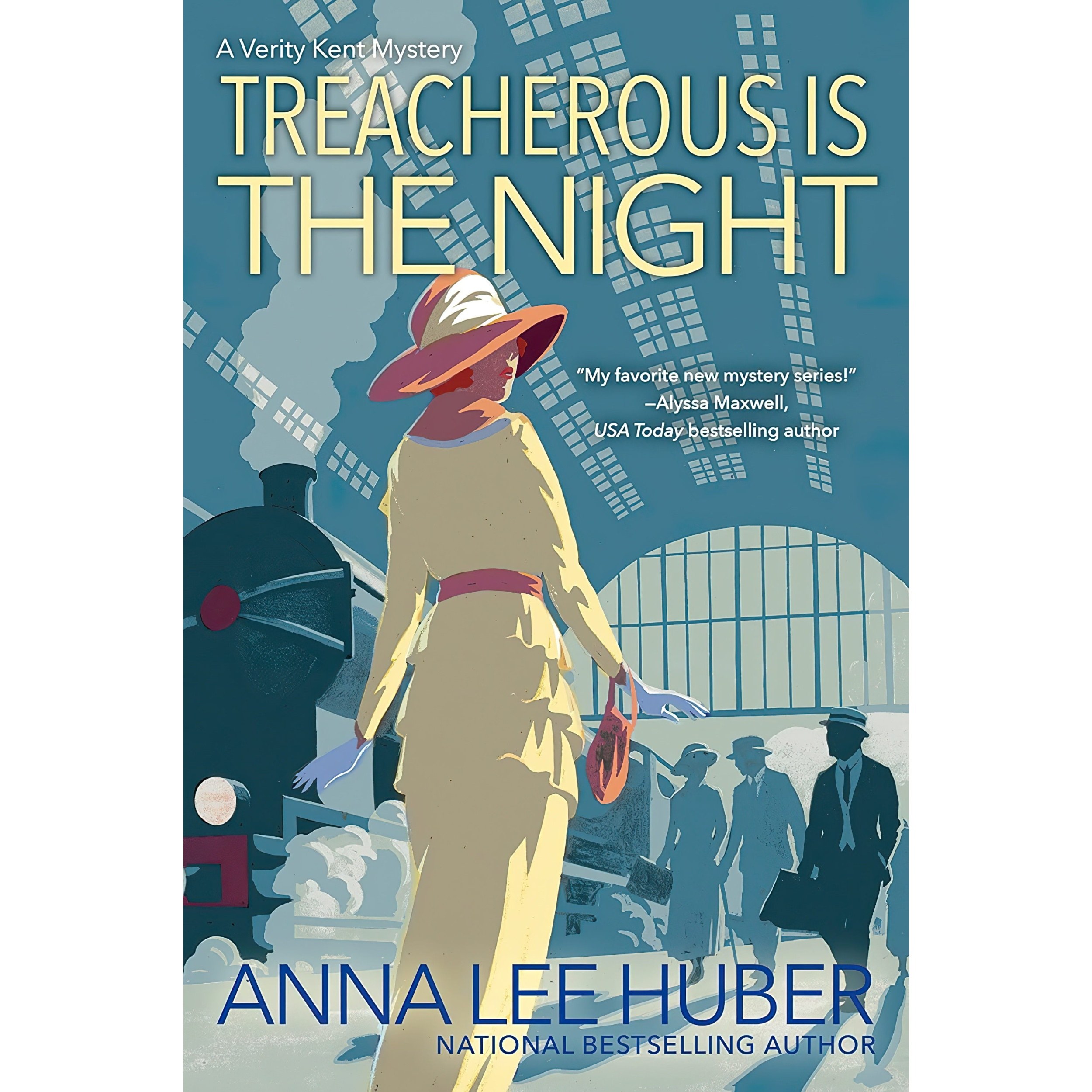 کتاب زبان اصلی Treacherous Is the Night A Verity Kent Mystery