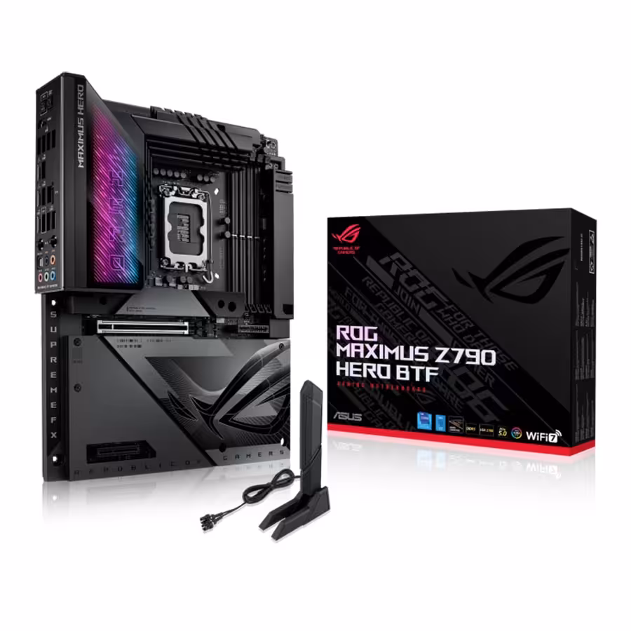 مادربرد ایسوس مدل ROG MAXIMUS Z790 HERO BTF WiFi DDR5 سوکت LGA1700