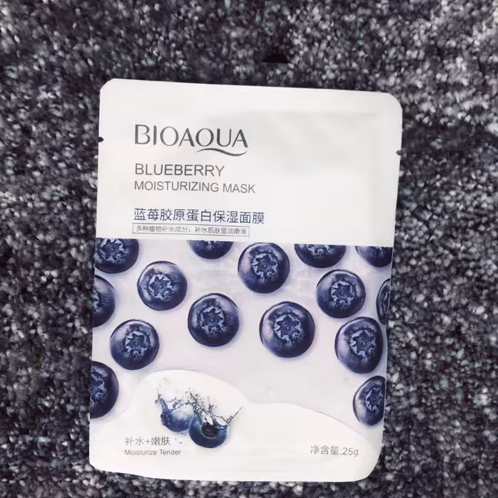 ماسک صورت ورقه ای بیوآکوا بلوبری