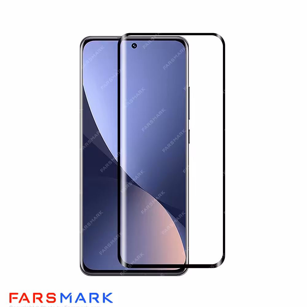 گلس فول چسب خمیده شیائومی Xiaomi 12X شفاف