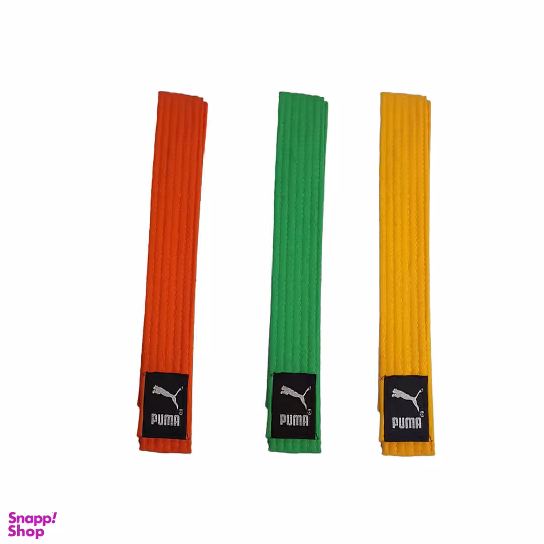 کمربند رزمی مدل نیمه استخوانی کد KMR50