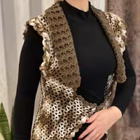 ژیله قلاب بافی بهاری