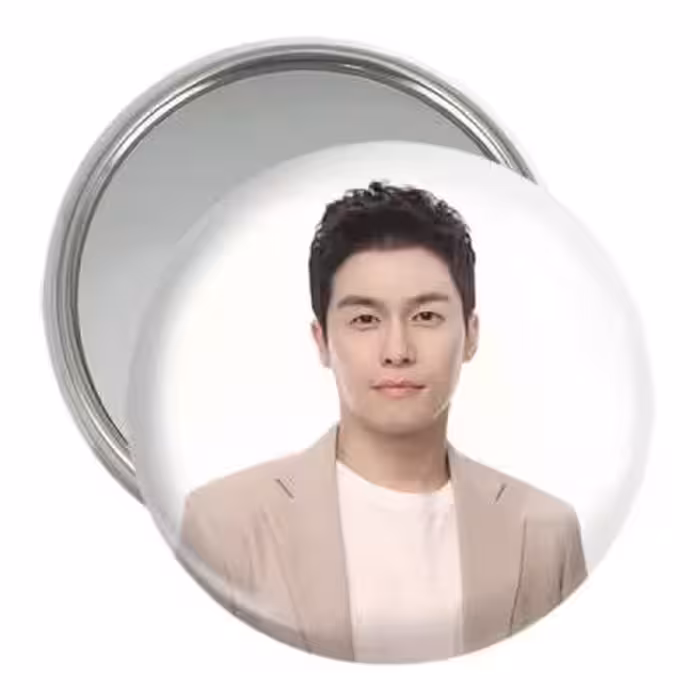 آینه جیبی خندالو مدل جائه وون گروه H.O.T کد 12285