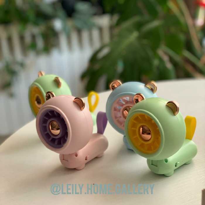 پنکه شارژی- پنکه شارژی همراه-پنکه فانتزی شارژی طرح خرسی تاشو 