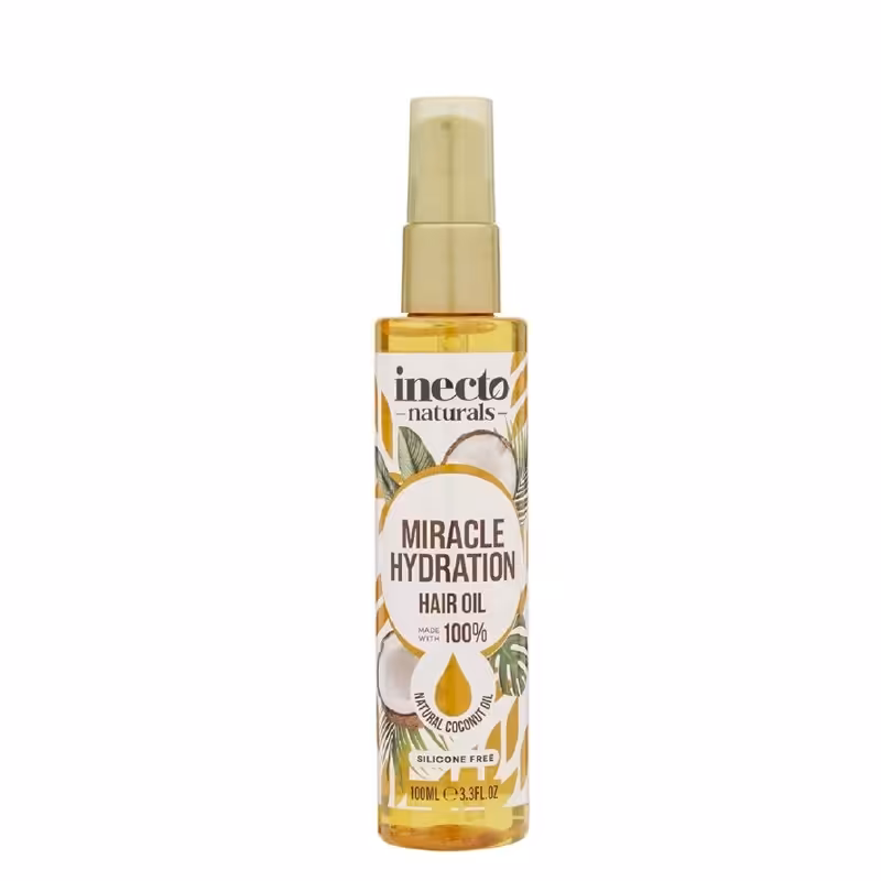 روغن آبرسان مو مدل MIRACLE HYDRATION حاوی روغن نارگیل اینکتو 100 میل