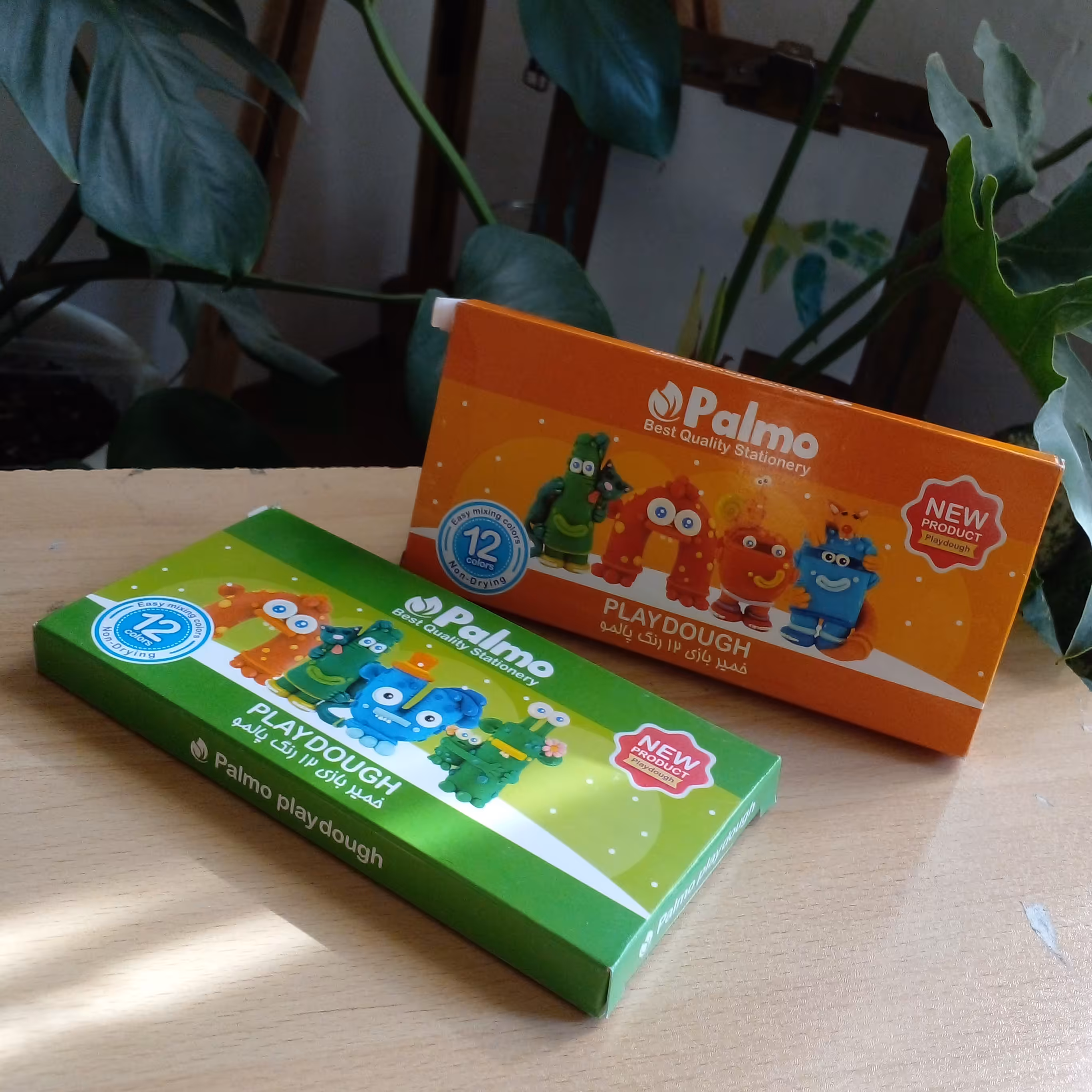 خمیر بازی 12 رنگ مارک پالمو 