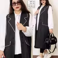 مانتو اسپرت زنانه پرشیا مدل دوتیکه