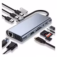مبدل و هاب 11 کاره USB Type-C ای فور تک