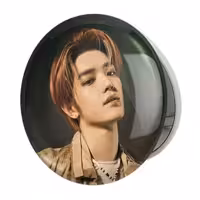 آینه جیبی خندالو طرح ته یونگ گروه ان سی تی NCT مدل تاشو کد 21829