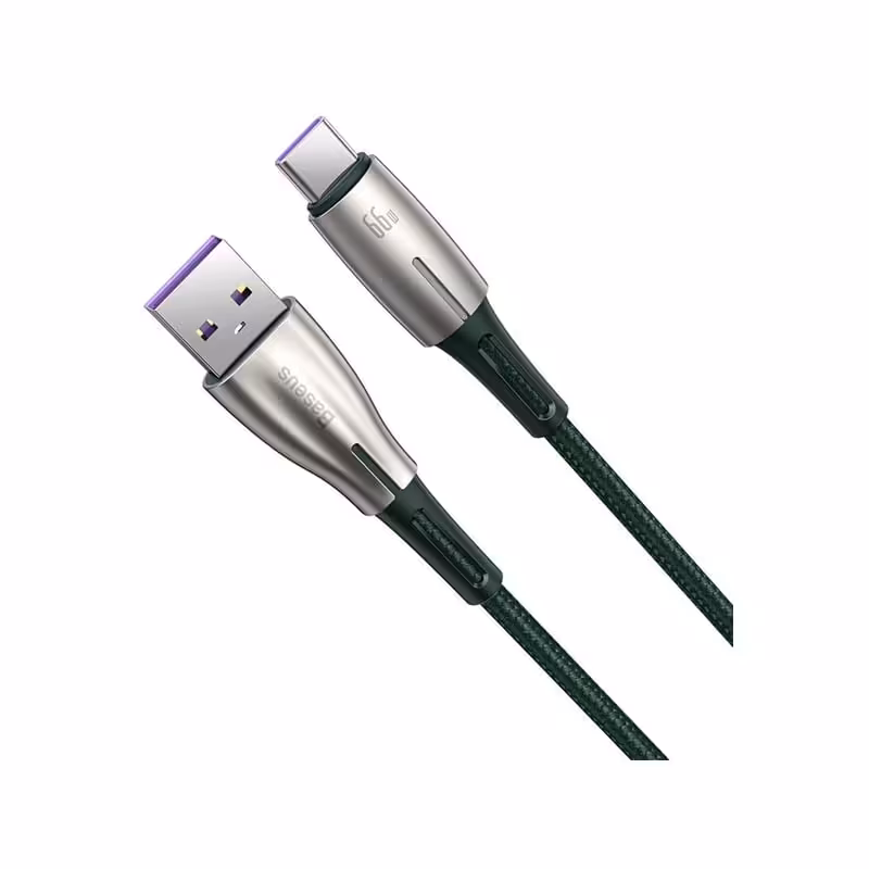 کابل تبدیل USB به USB-C باسئوس مدل CATSD-N01 66W 2m - فروشگاه کارما آی‌تی