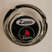 زیر سیگاری شیشه ای طرح زیپو بسیار زیبا کلکسیونی طر ح 2
