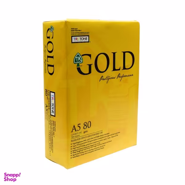 کاغذ A5 گلد کد 01 بسته 500 عددی