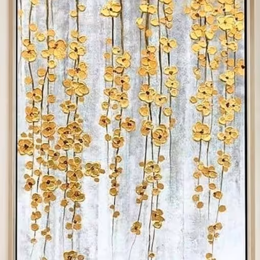 تابلو گل زرد