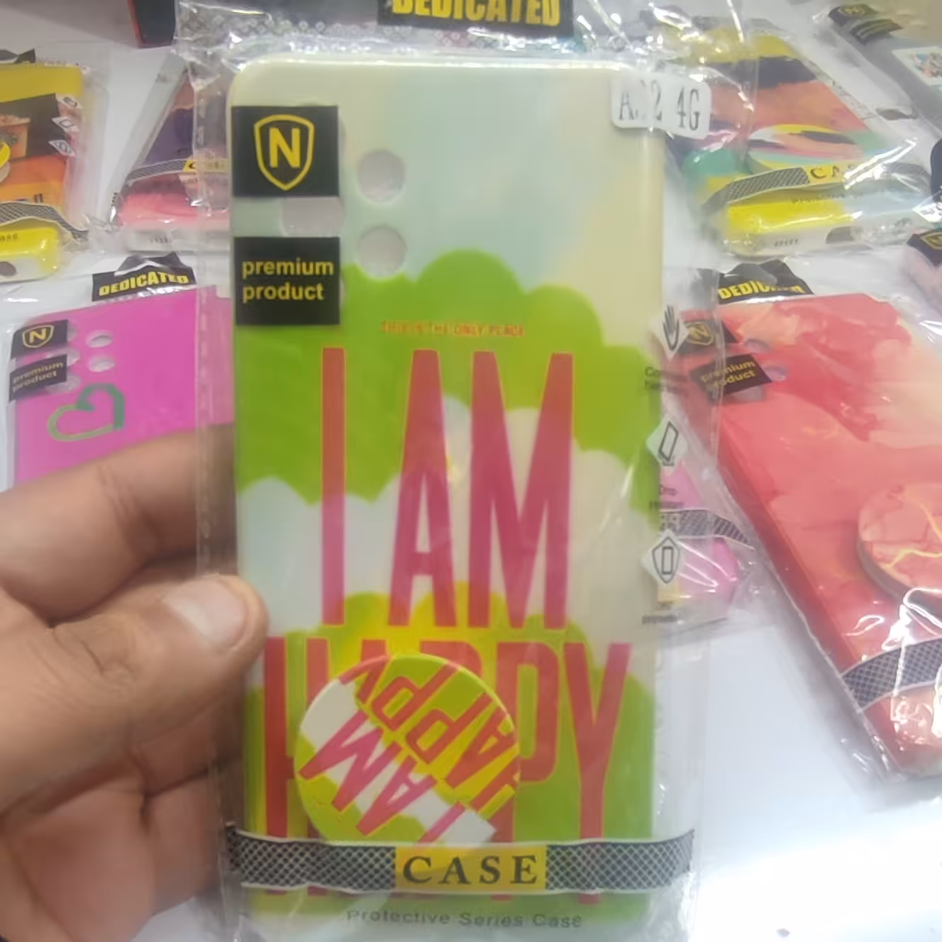 گارد طرحدار   سیلیکونی A32 4G