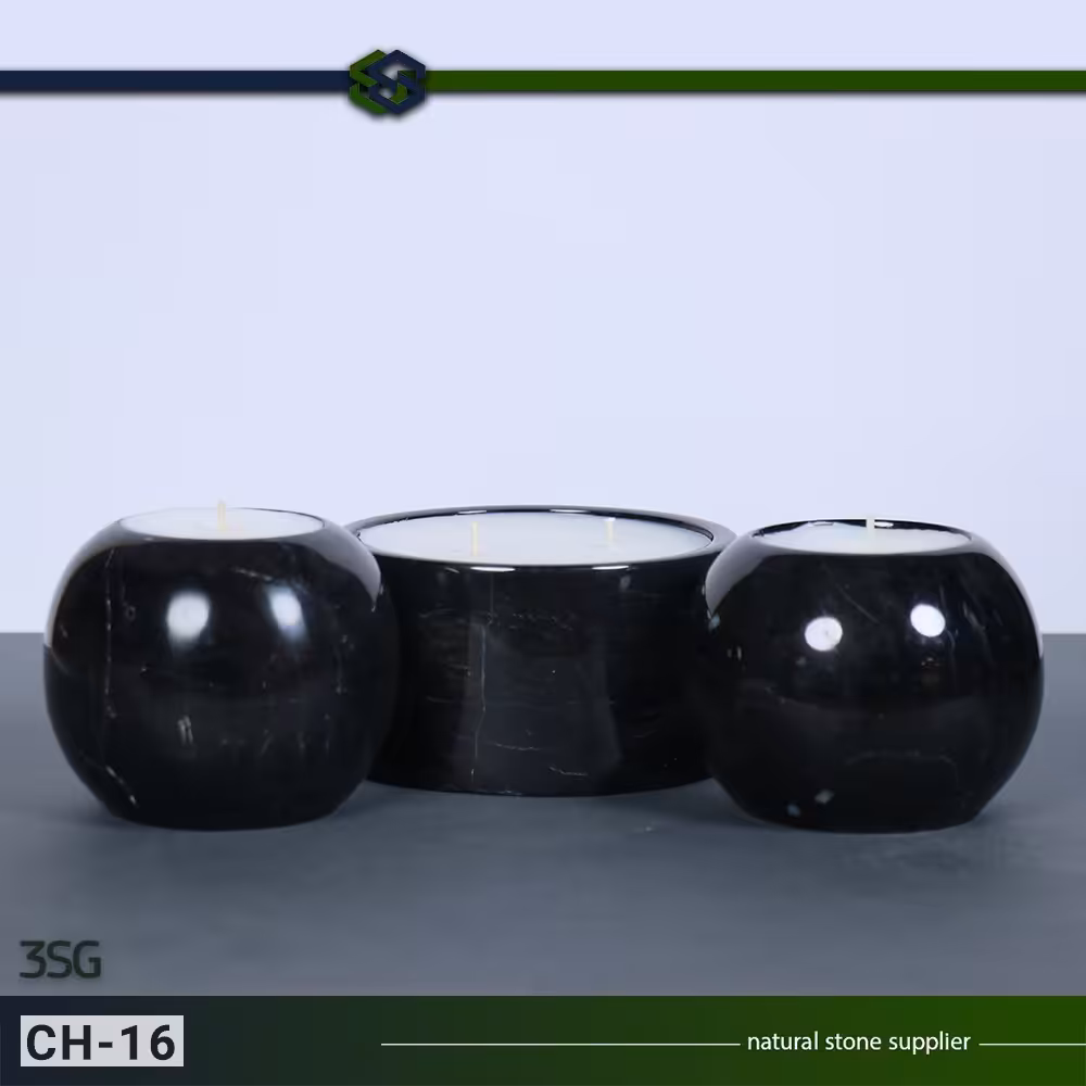 ست جاشمعی سنگ مرمریت