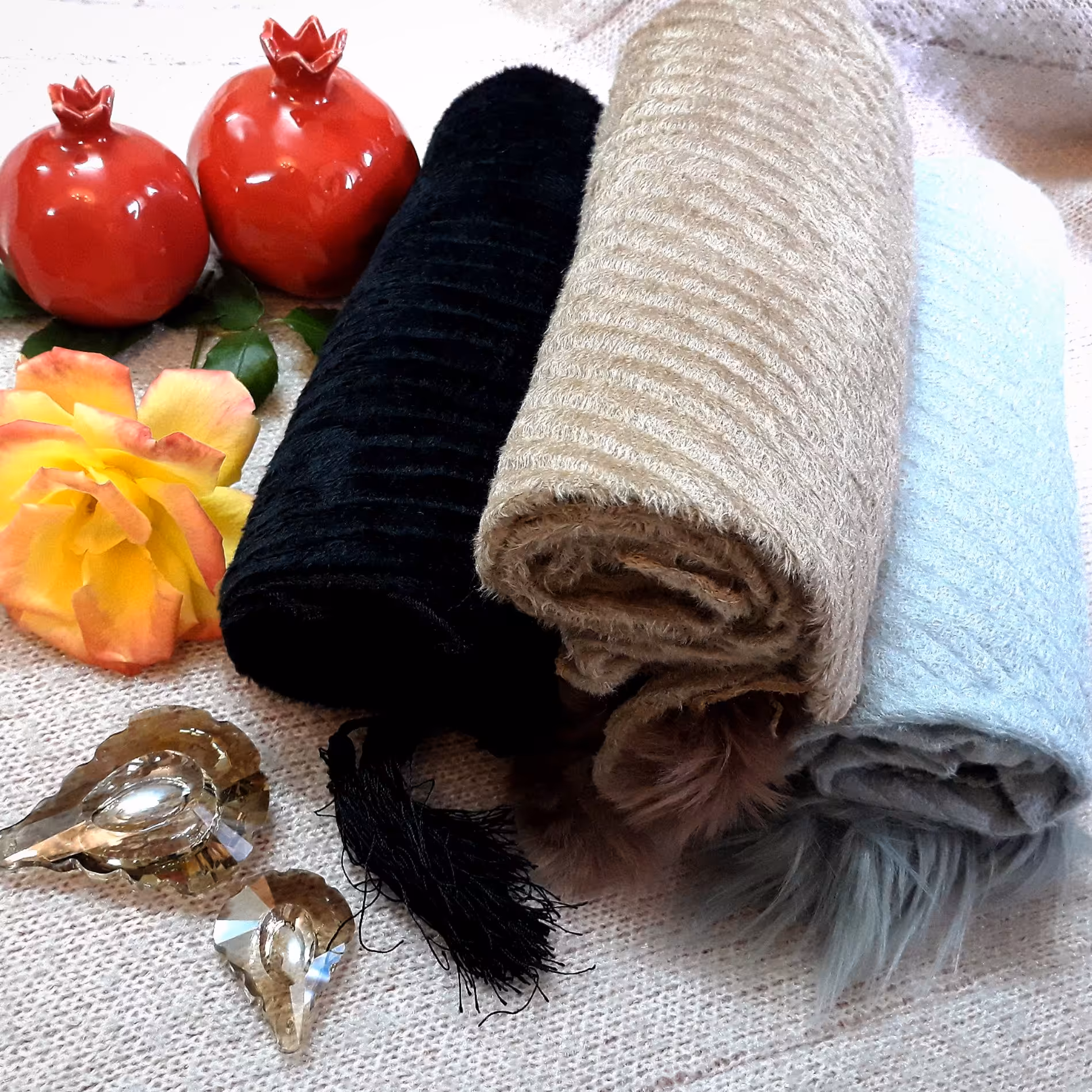 شال مخمل مجلسی