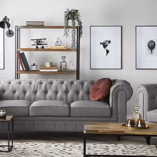 مبل راحتی چستر فیلد (7 نفره) 
محصول سفارشی -هزینه ارسال به صورت پس کرایه است