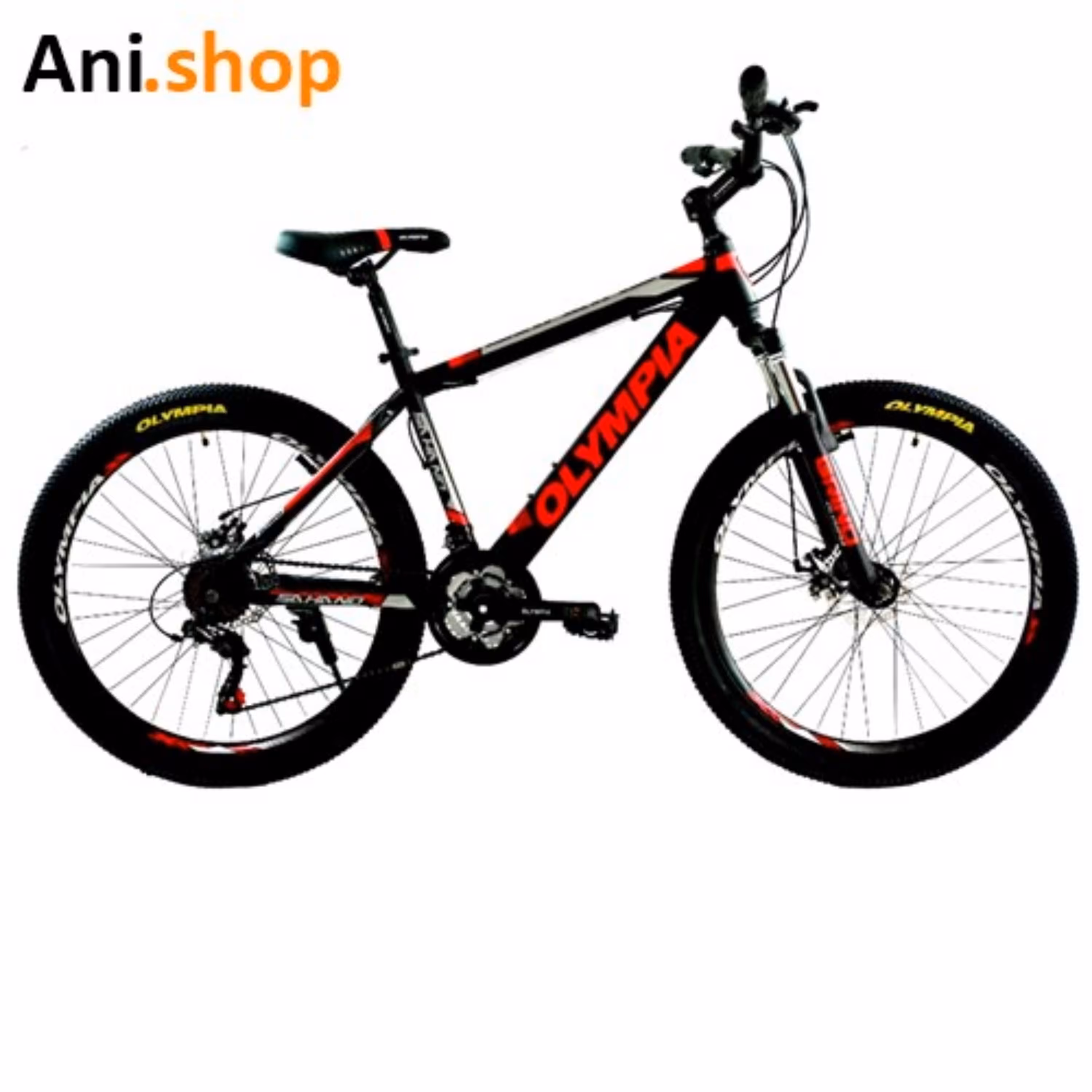 دوچرخه برند المپیا دو دیسک سایز 26 کد 23