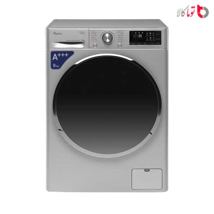 ماشین لباسشویی جی پلاس مدل GWM-L990SS ظرفیت 9 کیلوگرم