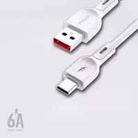 کابل شارژ سریع میکرو پاواریال مدل PA-DC113 توان 6 آمپر ویژه گوشی های شیائومی