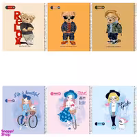 دفتر مشق 60 برگ کد 9620 بسته ۶ عددی