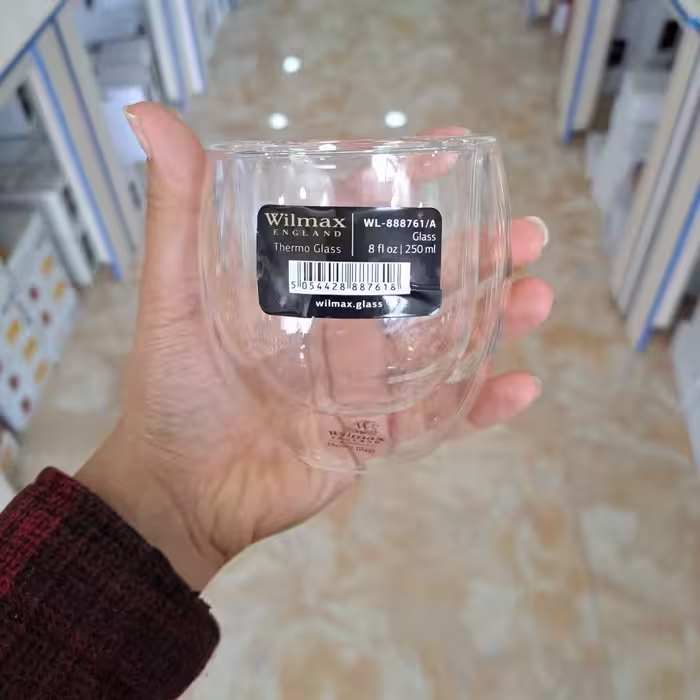 لیوان دو جداره ترموگلاس اصل