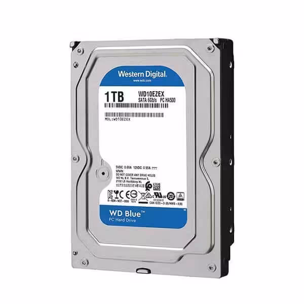 هارددیسک اینترنال وسترن دیجیتال مدل Blue WD10EZEX ظرفیت 1 ترابایت