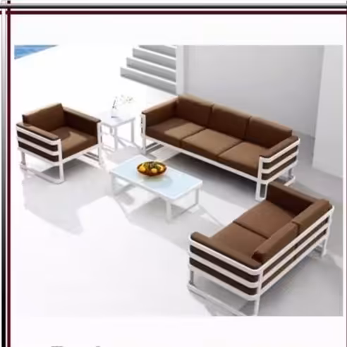 مبلمان باغی ویلا سازه مدل برلیان  ارسال با باربری پس کرایه