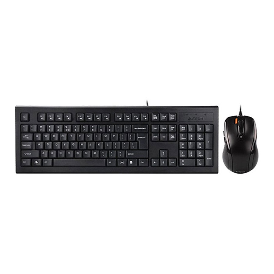 قیمت و خرید کیبورد و ماوس باسیم ای فورتک مدل KR-8570FXS | یاس ارتباط