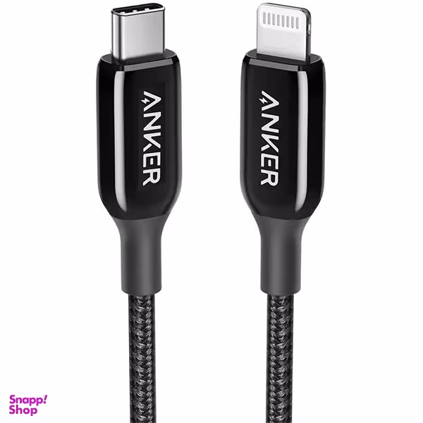 کابل تبدیل USB-C به لایتنینگ انکر (Anker) مدل A8842 طول 0.9 متر