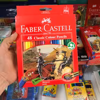 مدادرنگی 48 رنگ کلاسیک فابرکاستل اصلی