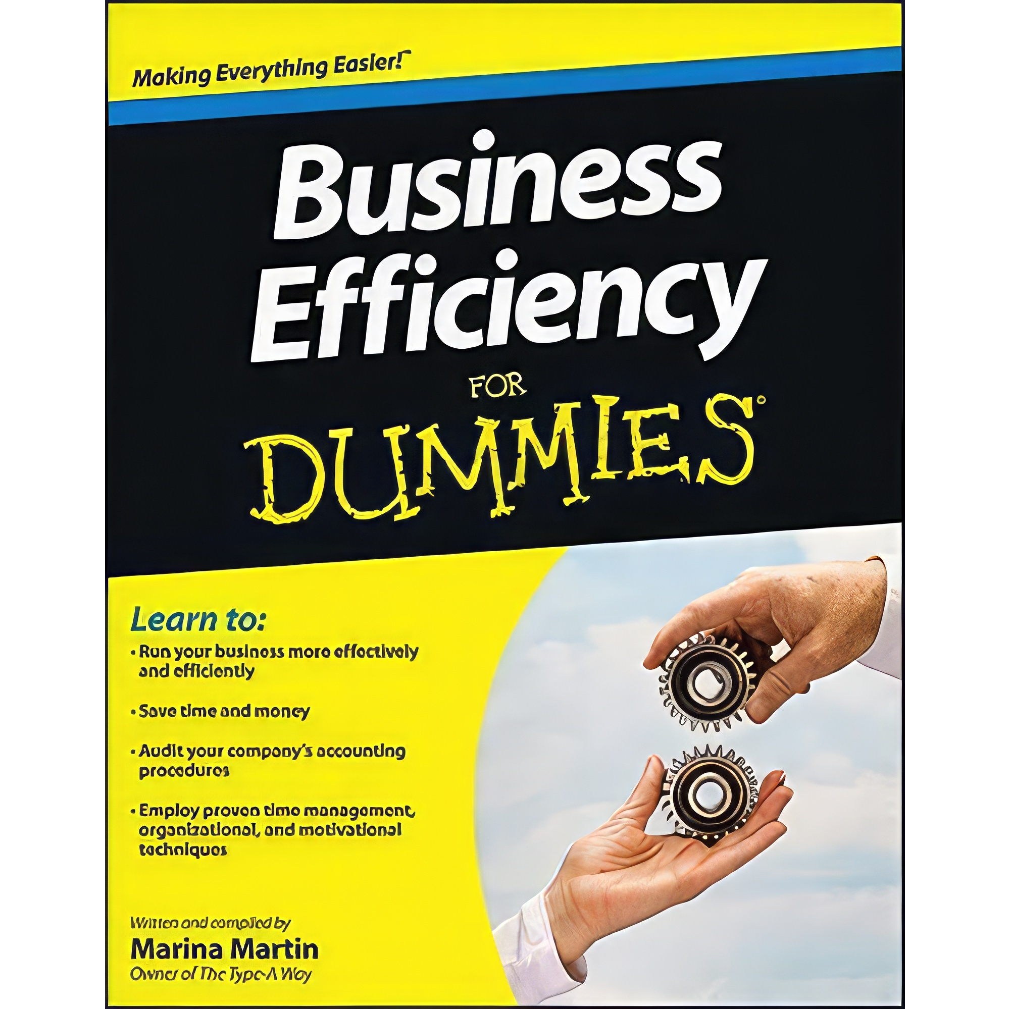 کتاب زبان اصلی Business Efficiency For Dummies اثر Marina Martin