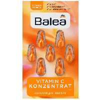 کپسول کنسانتره باله آ روشن کننده مدل Vitamin C konzentrat تعداد 7 عدد| حاوی ویتامین C و E و روشن‎‌کننده پوست