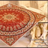 رومیزی(بغچه)ترمه ابریشمی سالاری طرح فرشته