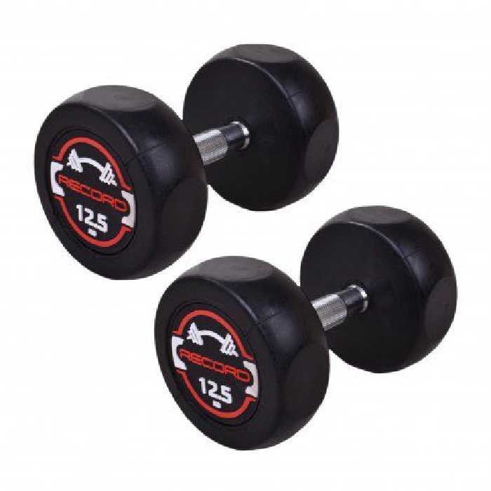 دمبل گرد رکورد 12.5 کیلوگرم