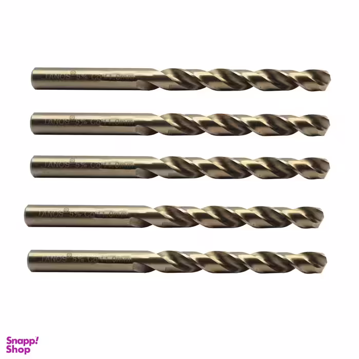 مته کبالت تانوس مدل YP-HSS-SIZE11 سایز 11 میلی متر مجموعه 5 عددی