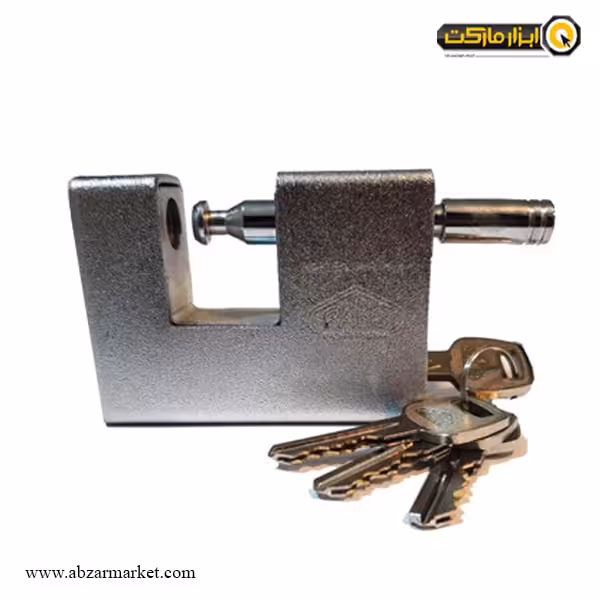 قفل کتابی پارس روکش دار دو شیار DX