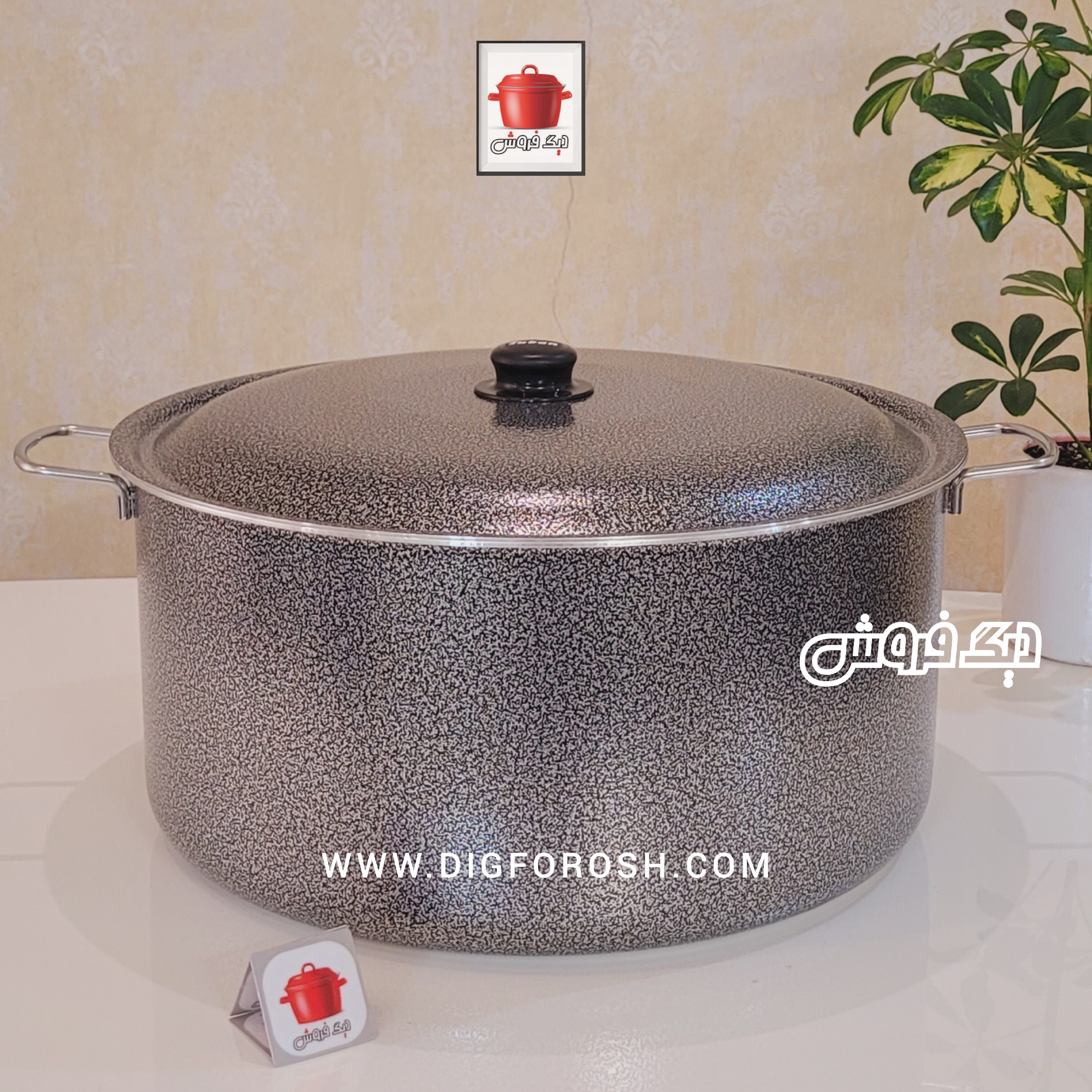 قابلمه تابان سایز 44 گرانیتی  باضمانت شرکتی