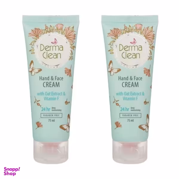 کرم مرطوب کننده درماکلین مدل جو دوسر  حجم 75 میلی لیتر مجموعه 2 عددی