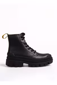 چکمه و بوت مشکی زنانه های چرمی HARDWEAR HI Caterpillar
