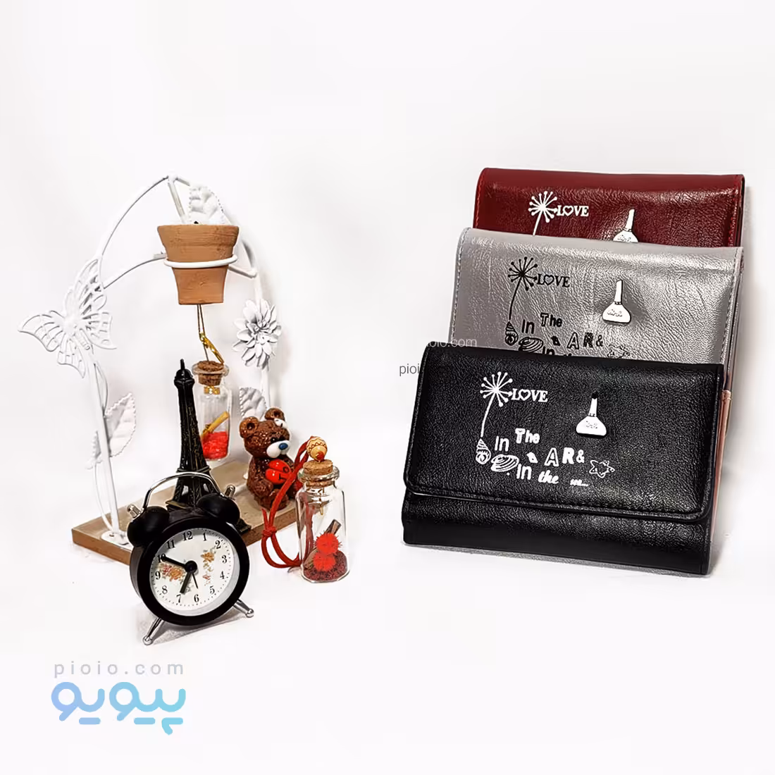 کیف پول سه لت طرح LOVE