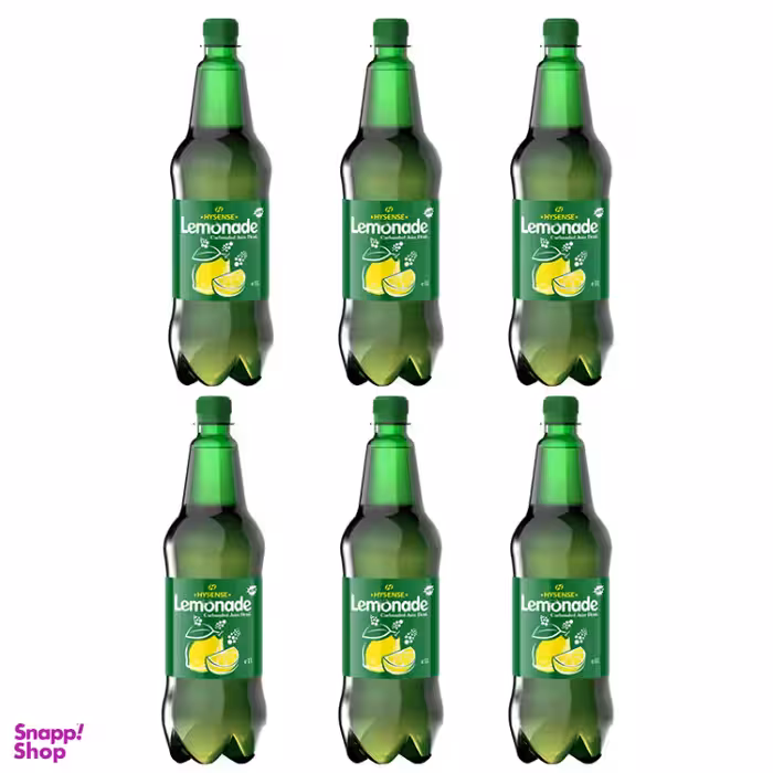 لیموناد هایسنس حجم 1 لیتر بسته 6 عددی