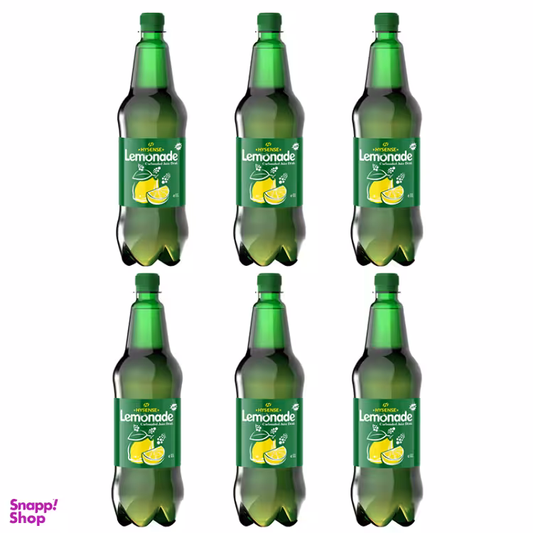 لیموناد هایسنس حجم 1 لیتر بسته 6 عددی