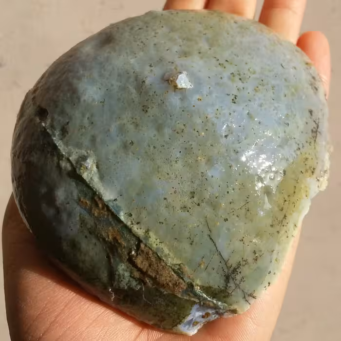 سنگ راف خام غوولپیکر  عقیق  برش نخورده 100 در 100 طبیعی سرشار از خواص با قابلیت ساخت چندین نگین محشششر کد 6728